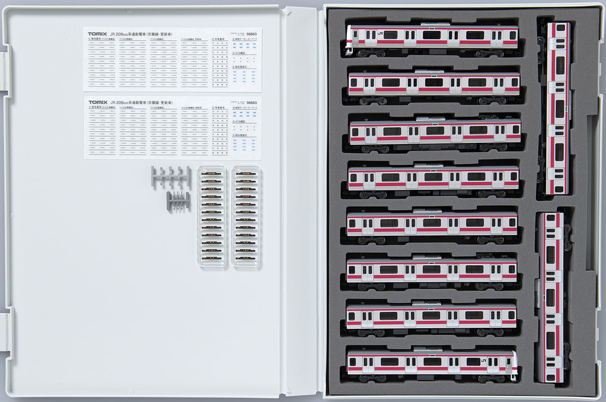 JR 209-500系通勤電車(京葉線・更新車)セット｜製品情報｜製品検索