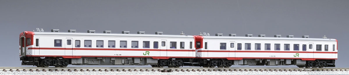 JR キハ52-100形ディーゼルカー（盛岡色・赤鬼）セット｜製品情報