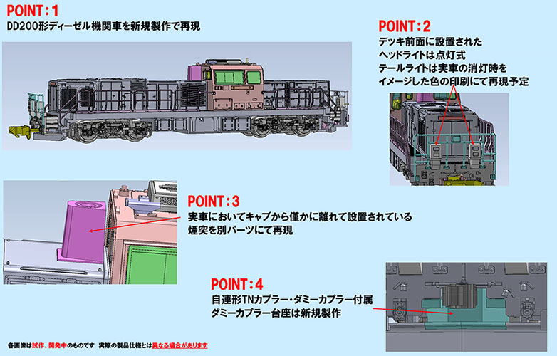 JR DD200-0形ディーゼル機関車｜製品情報｜製品検索｜鉄道模型