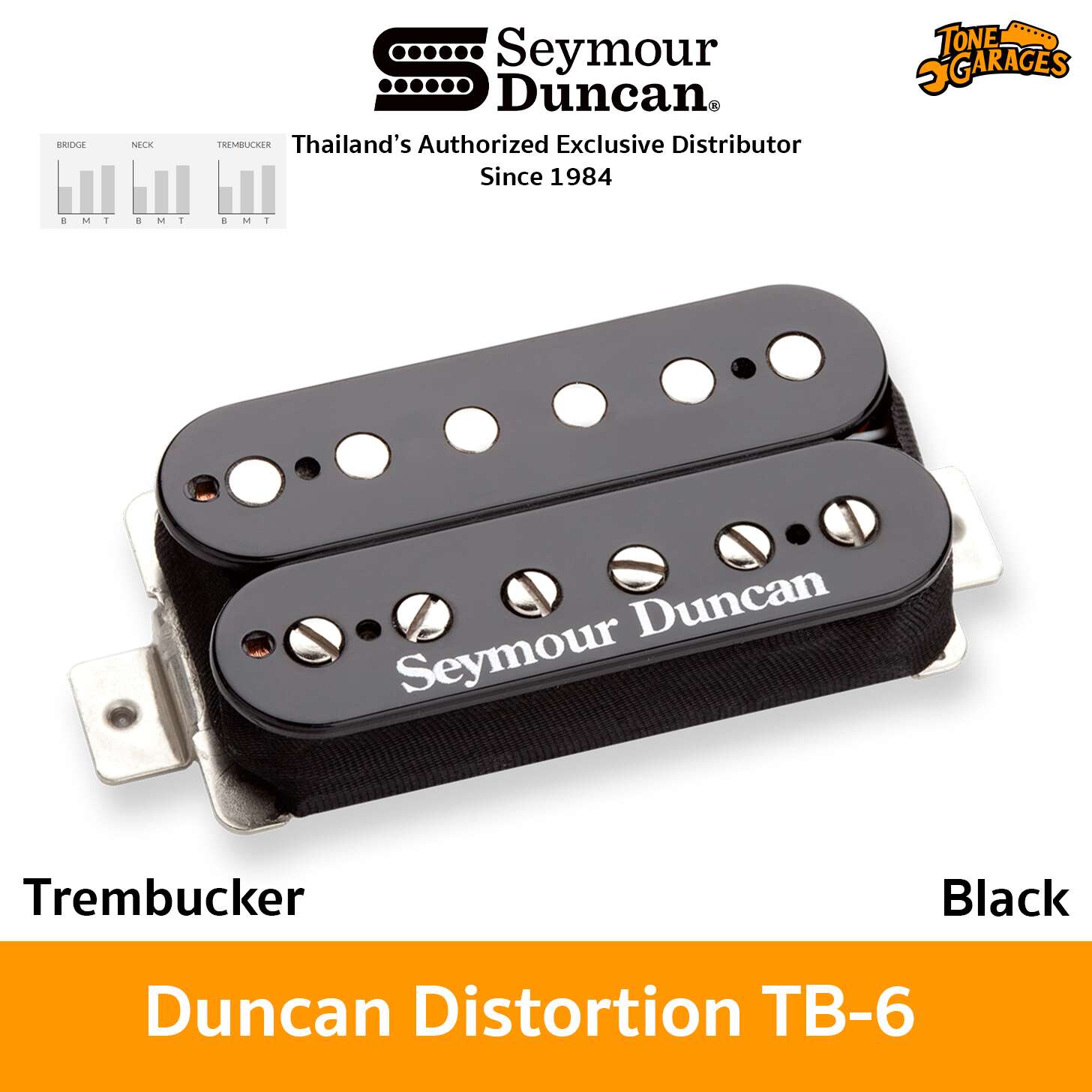 Seymour Duncan Duncan Distortion (SH-6, TB-6) – Tone Garages