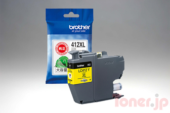 Toner.jp】ブラザー LC412-4PK (4色パック) インクカートリッジ 純正