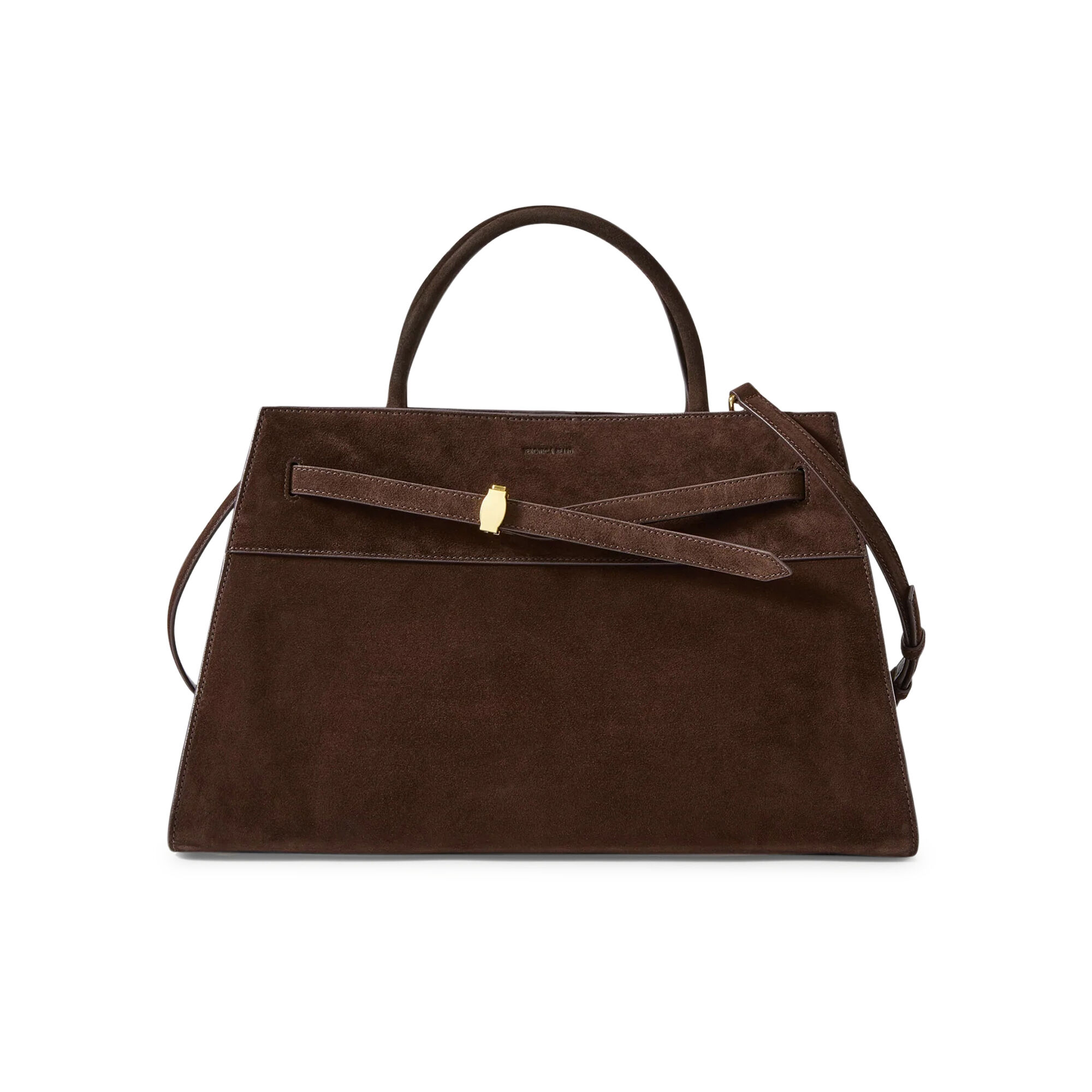 Veronica Beard Large Suede Top Handle Dash Bag | Tootsies