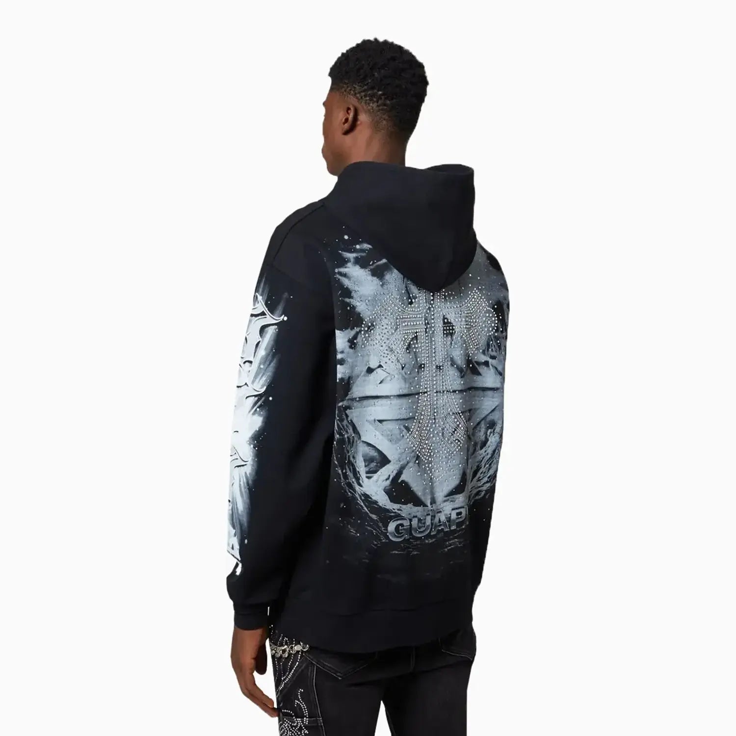Guapi Men's Black Heavens Vault Hoodie