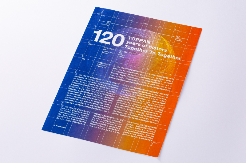 Change is Our Challenge トッパンの120年』「変革と挑戦」の軌跡が