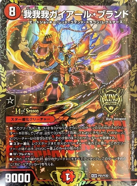 我我我ガイアール・ブランド[14th Season]【デュエルマスターズトレカ