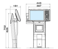 画像処理式縦型スキャナ IS-910T：東芝テック株式会社