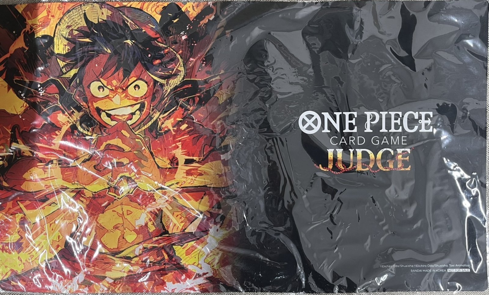 ジャッジ限定プレイマット モンキー・D・ルフィ 海外版 【プレイマット