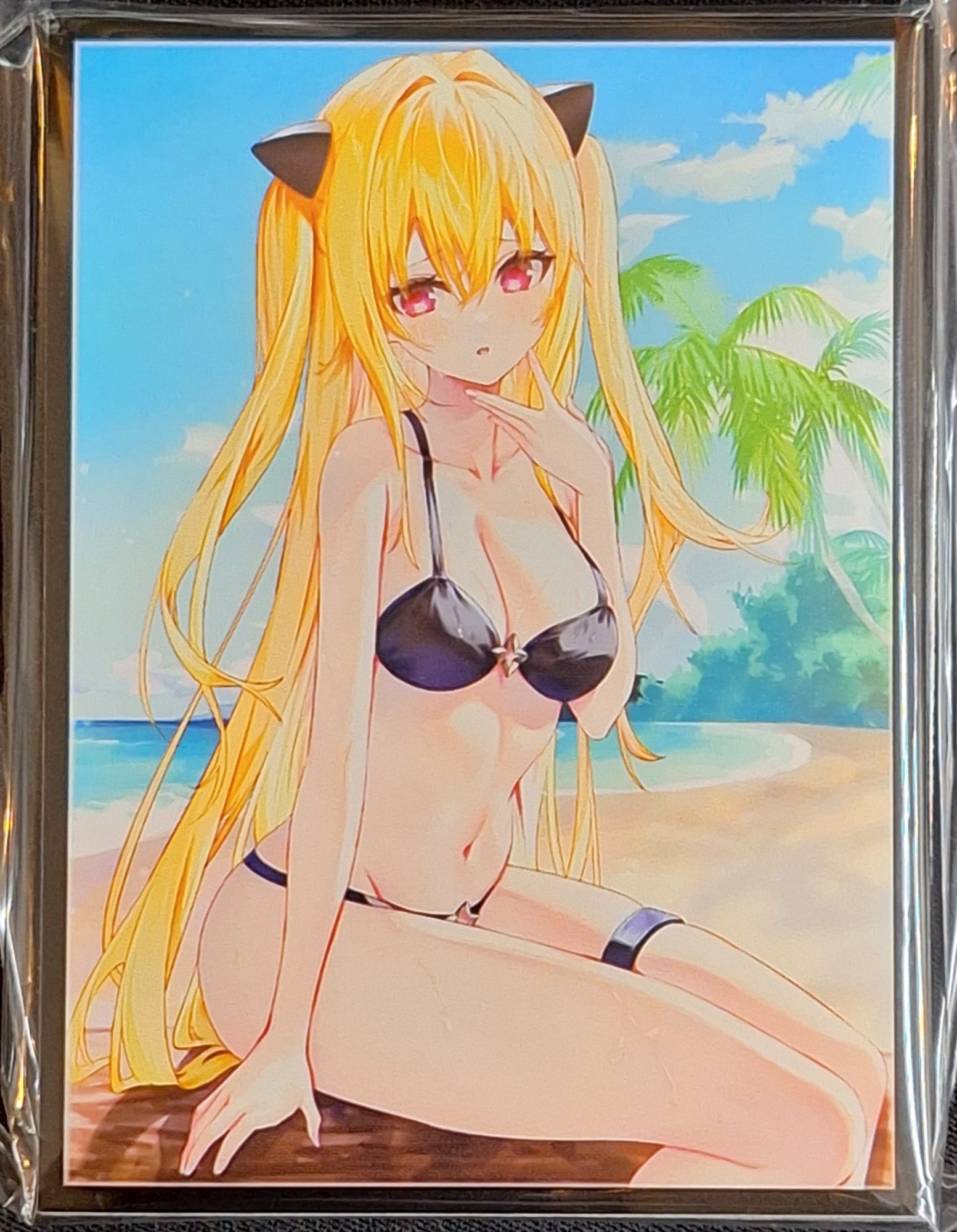 ミッドナイトブルー カードスリーブ ToLOVEる-ダークネス 水着ヤミ