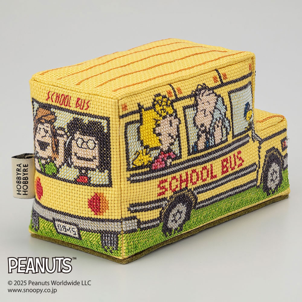 ホビーラホビーレ スヌーピーのクロスステッチバス: キット｜手づくり