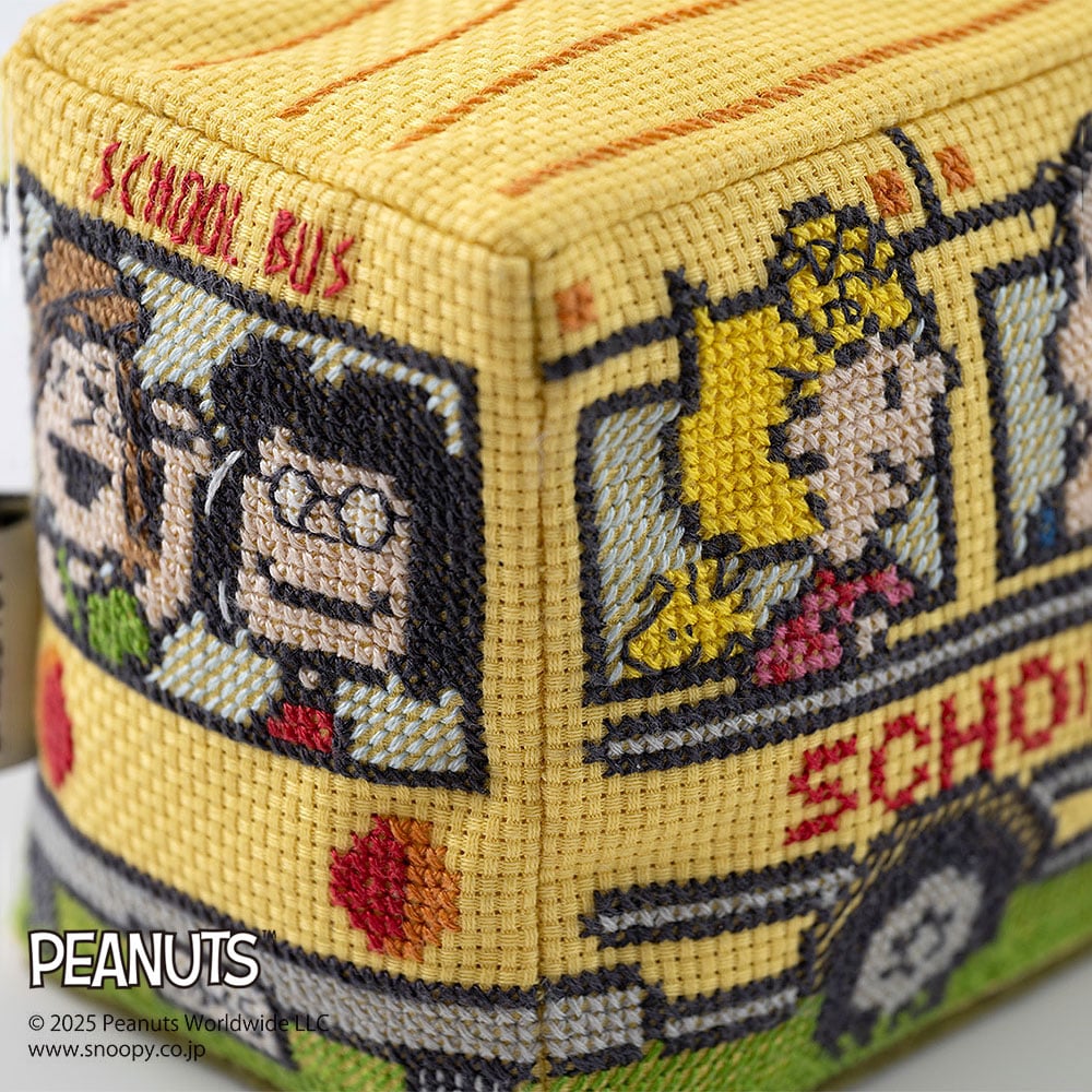 ホビーラホビーレ スヌーピーのクロスステッチバス: キット｜手づくり