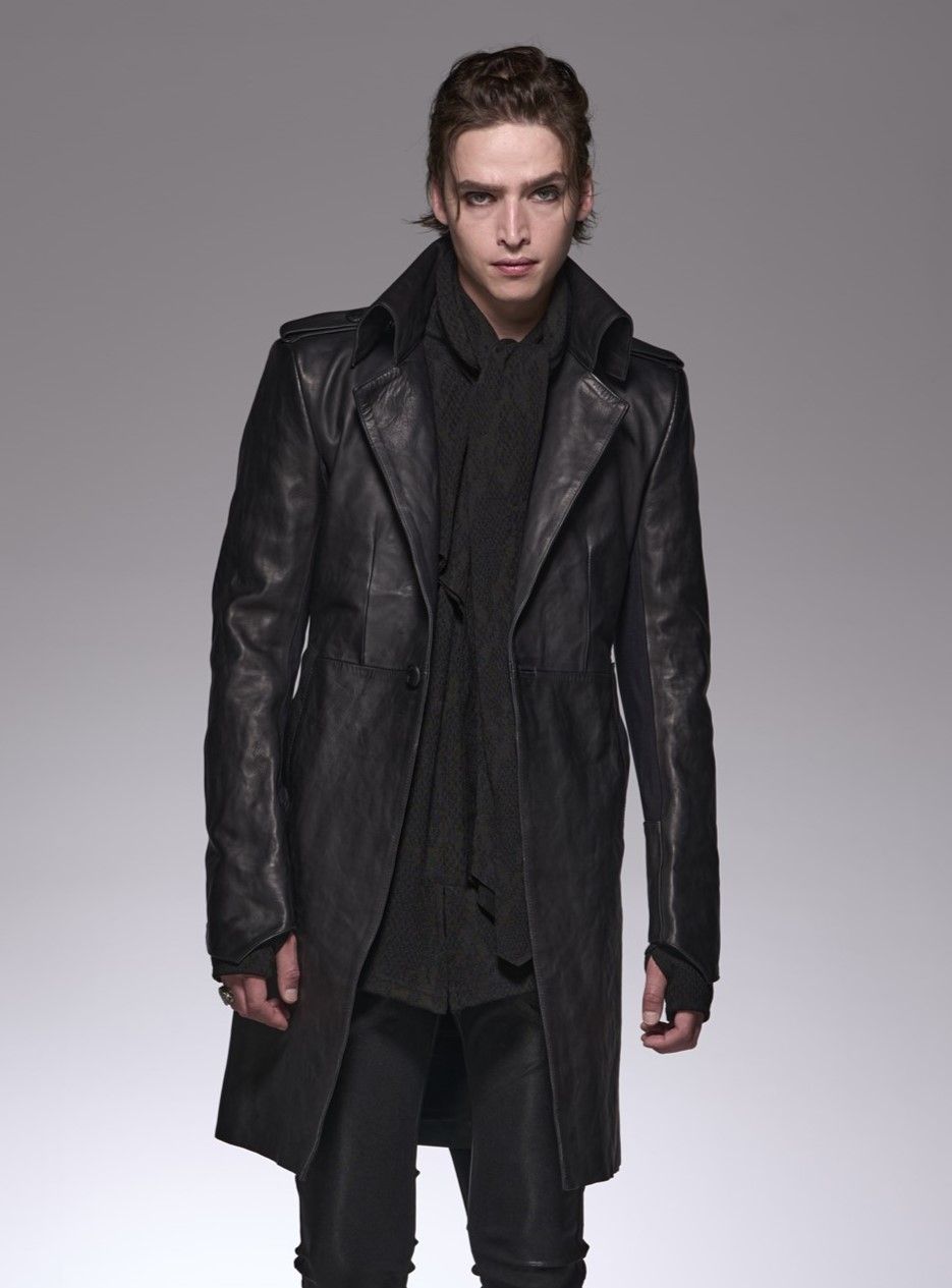 kiryuyrik - 《予約品》 LeatherSingleNapoleonJacket / レザー