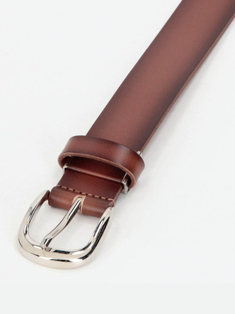 NICOLE - グラデーションレザーベルト / キャメル 【NICOLE CLUB FOR