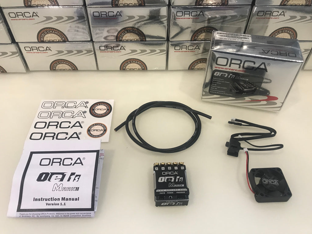 ORCA OE1-1S Mark II 1/12 1S Competition ESC – Team ORCA USA