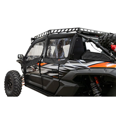 Tusk Zipperless Upper Doors for Kawasaki KRX4 1000