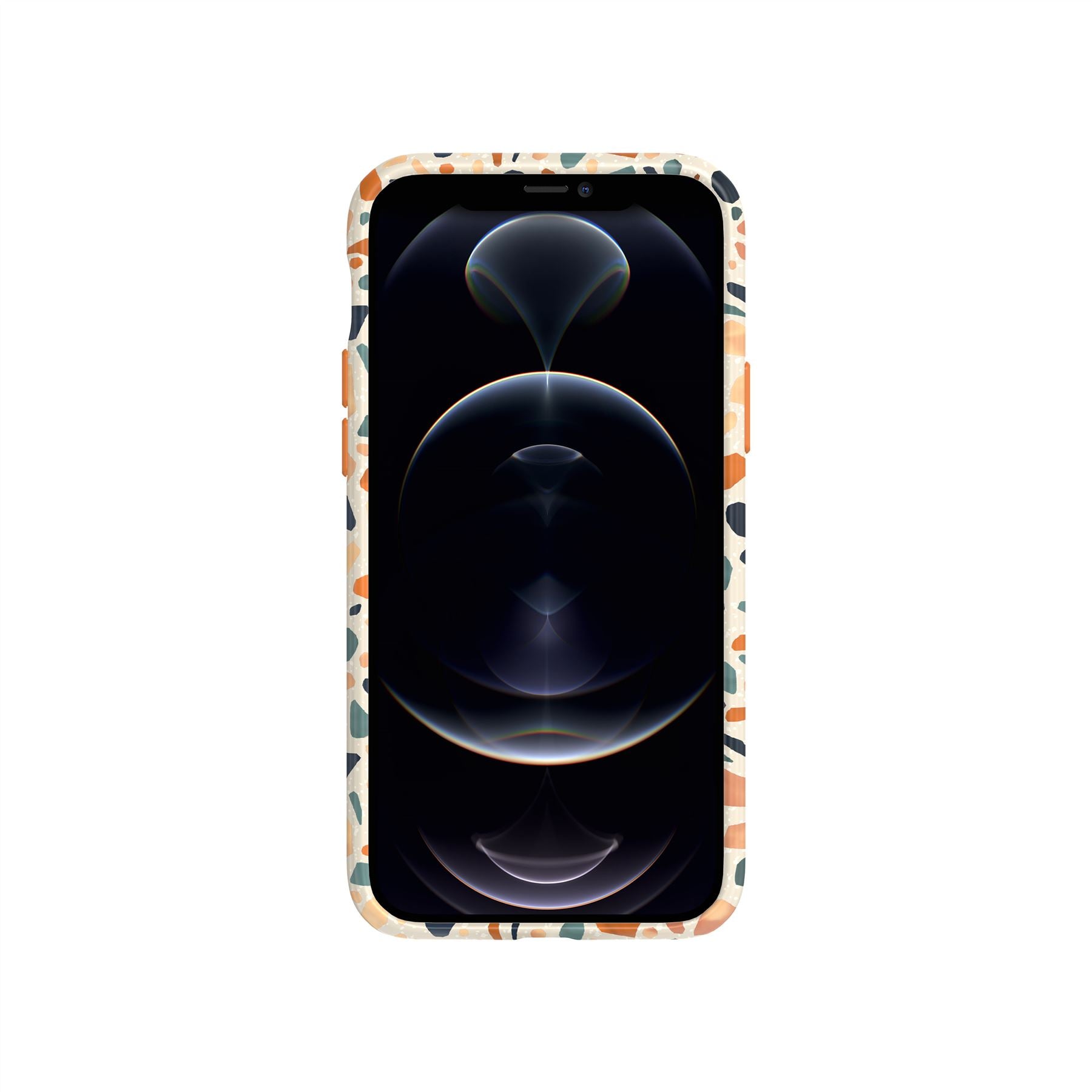 Eco Art - Apple iPhone 12/12 Pro Case - Terazzo Orange | Tech21