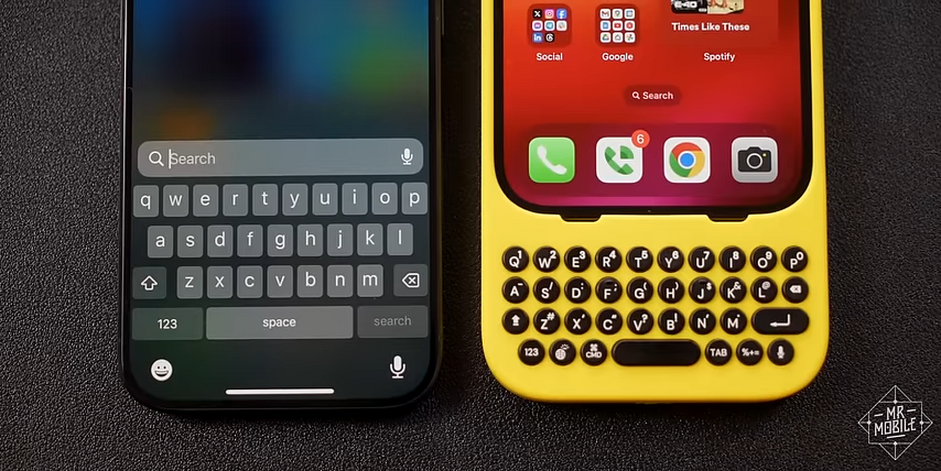 iPhoneにQWERTYキーボードを追加する「Clicks」ケース発表、ソフト