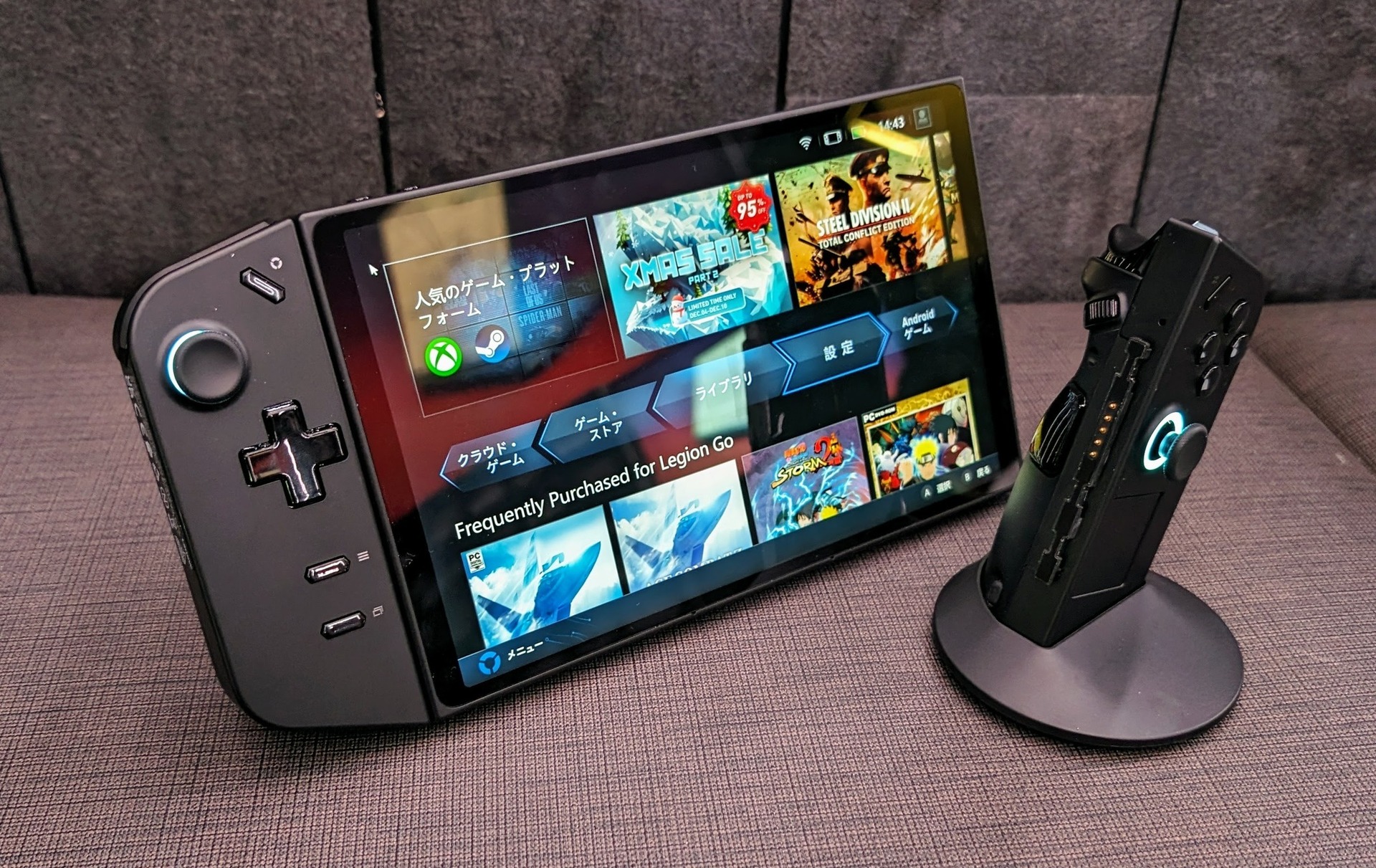 レノボの携帯ゲーミングPC『Legion Go』は13万4800円、8.8型144Hz画面