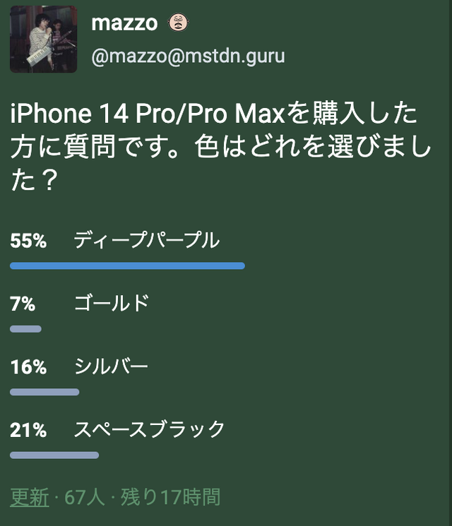iPhone 14 Pro購入＆新ギタリスト加入記念。ディープパープルで