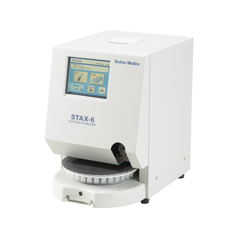 電解質分析装置STAX-6 | 医療現場に新たな価値を生み出す創造企業 株式