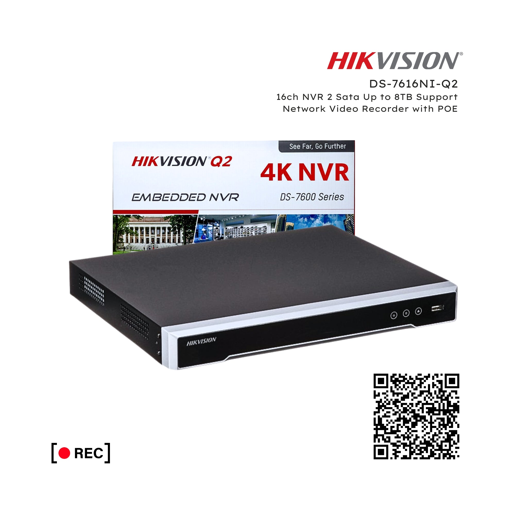 hikvision ds-8616ni-k8 16ch hd nvr dealers at very cost near me