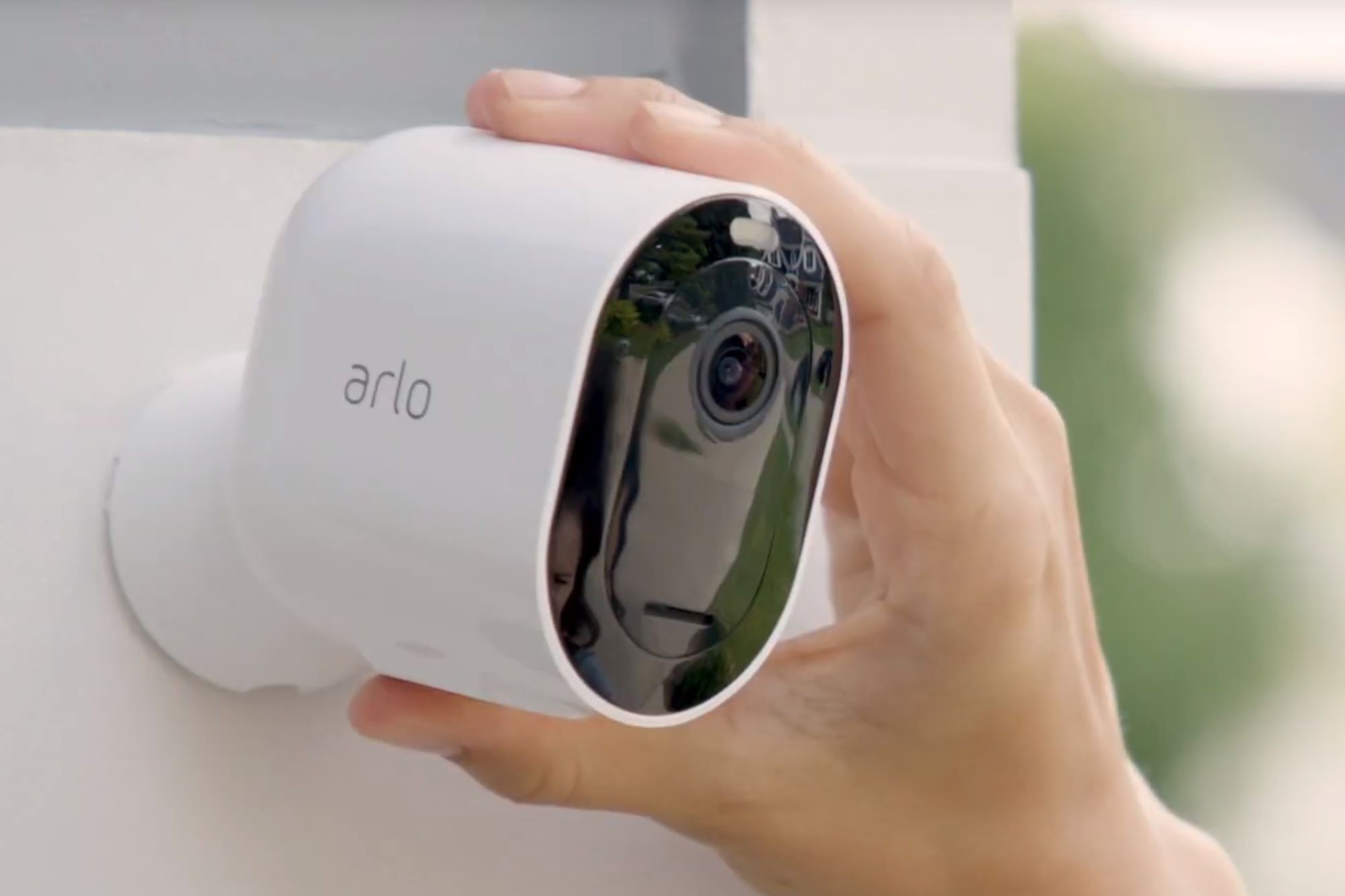 The Arlo Pro 3 security camera boasts 2K resolution, color night