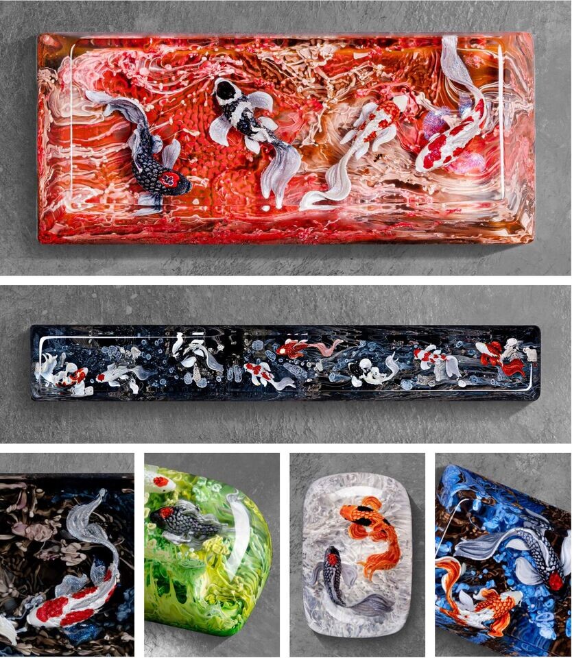 キーボード Jelly Key Zen Pond III - Goshiki Ruby キーボード Jelly