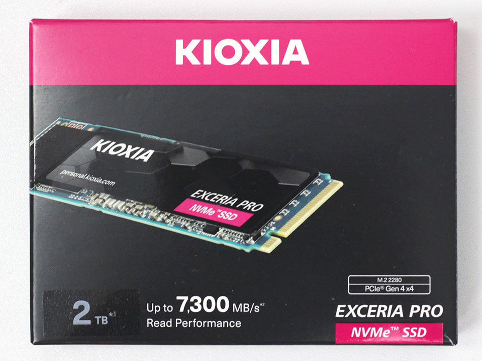Kioxia Exceria Pro 2 TB M.2 NVMe SSD Review - Pictures