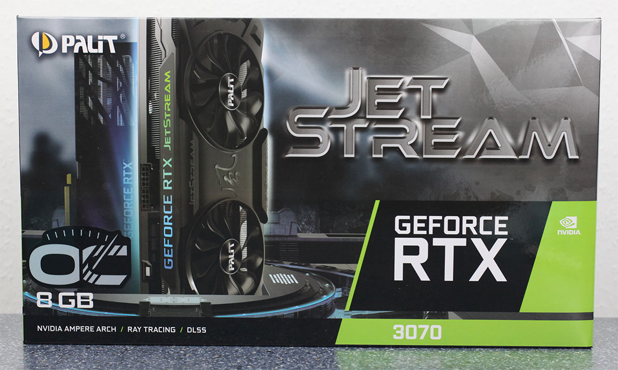 Palit GeForce RTX 3070 JetStream OC Review - Pictures & Teardown