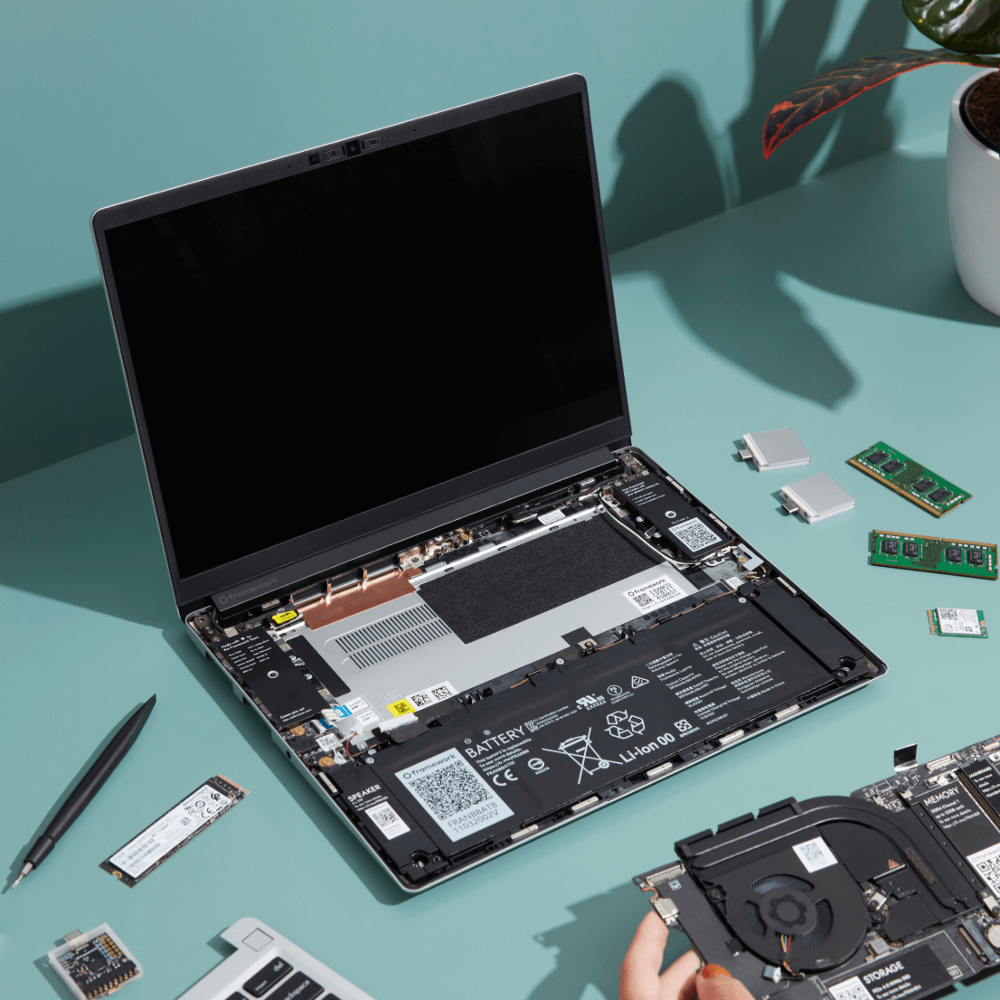 Framework unveils $199 RISC-V laptop mainboard for open-source