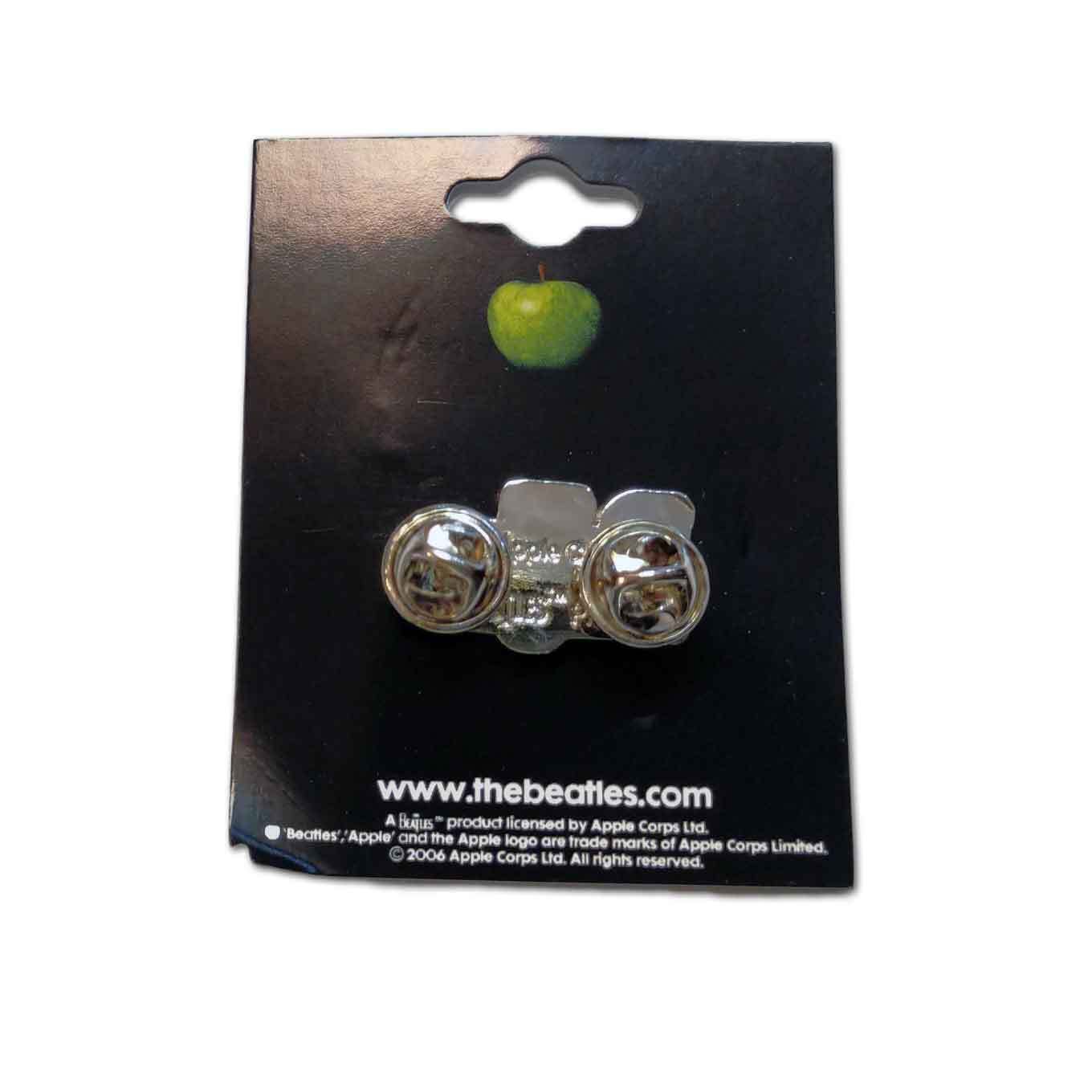 The Beatles メタルピンバッジ ザ・ビートルズ Drop T Logo - バンドT