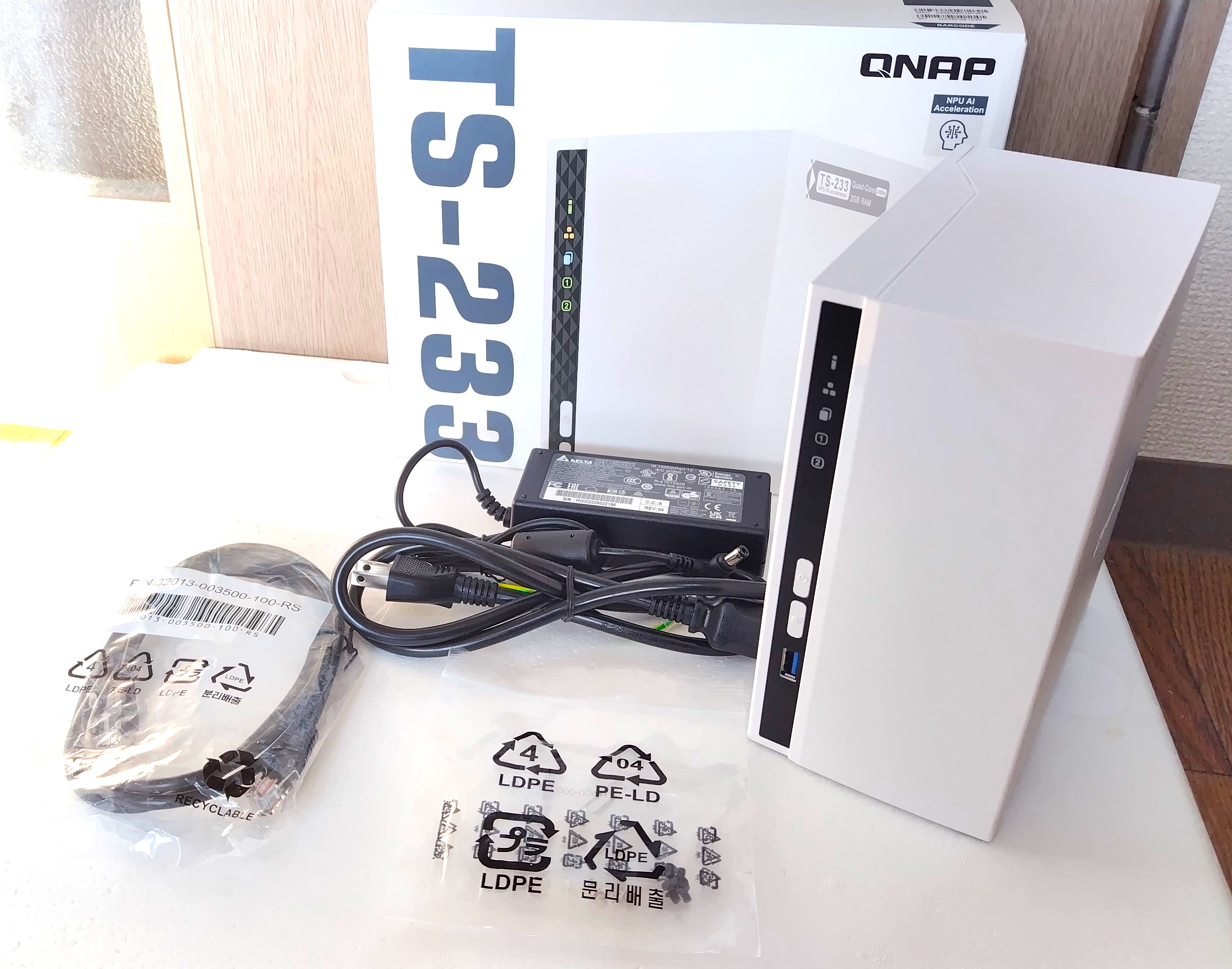 QNAP製品レビュー TS-233｜テックウインド株式会社