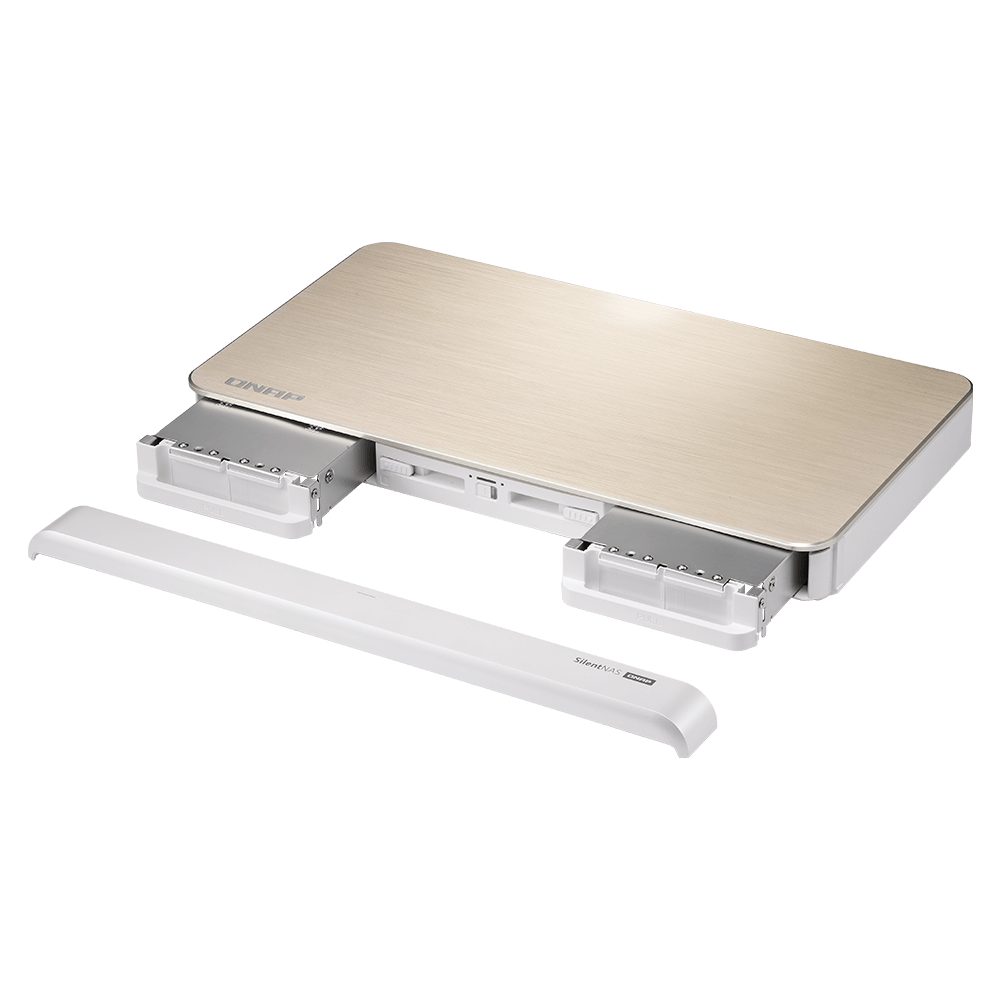 QNAP 正規代理店 ファンレスのデスクトップタワー型2ベイNAS HS-453DX