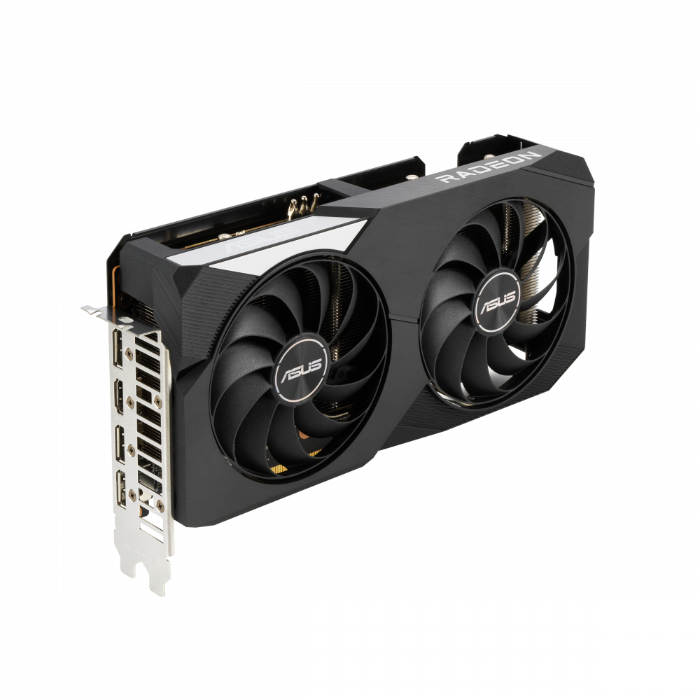 DUAL-RX6600XT-O8G - 2連ファン採用 Radeon™ RX 6600 XT搭載