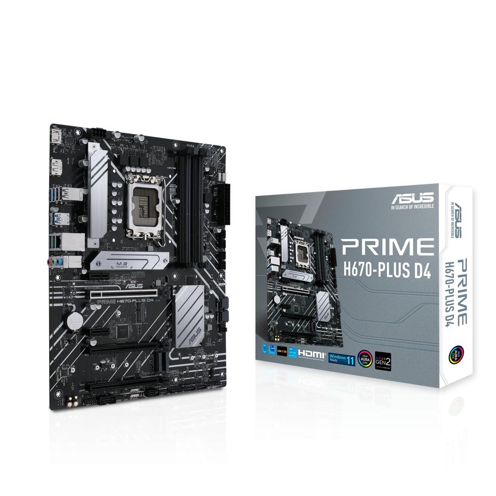 PRIME H670-PLUS D4 - H670チップセット搭載ATXマザーボード｜テック