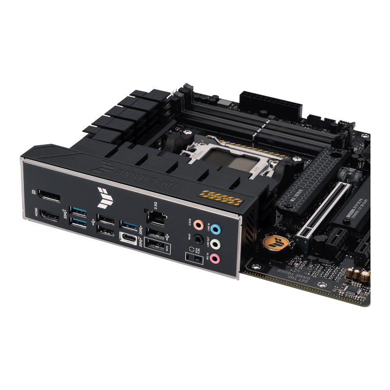 TUF GAMING B650M-PLUS ― AMD Ryzen 7000シリーズCPU対応B650チップ