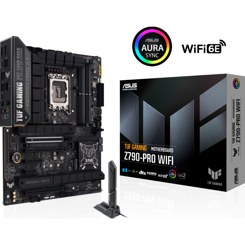 TUF GAMING Z790-PRO WIFI ― Intel ®Z790チップセット搭載ATX