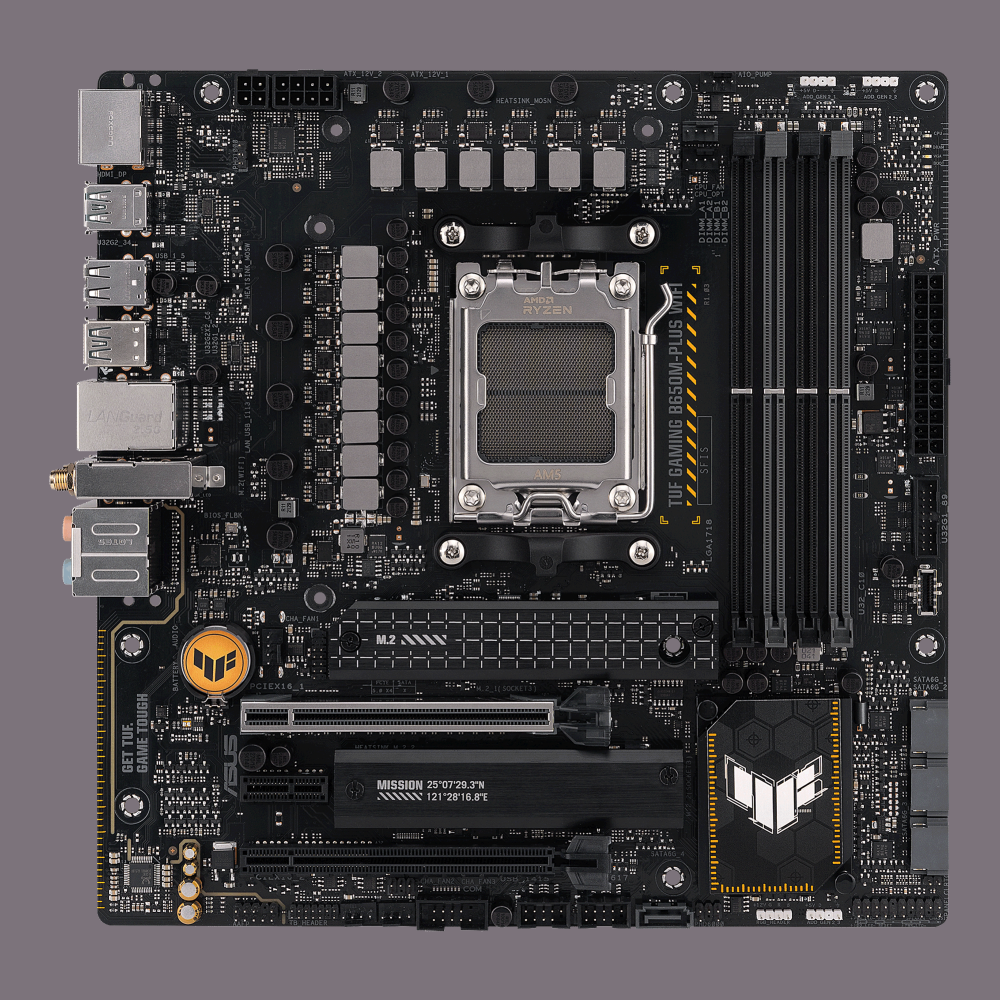 TUF GAMING B650M-PLUS WIFI ― AMD B650チップセット搭載 micro-ATX