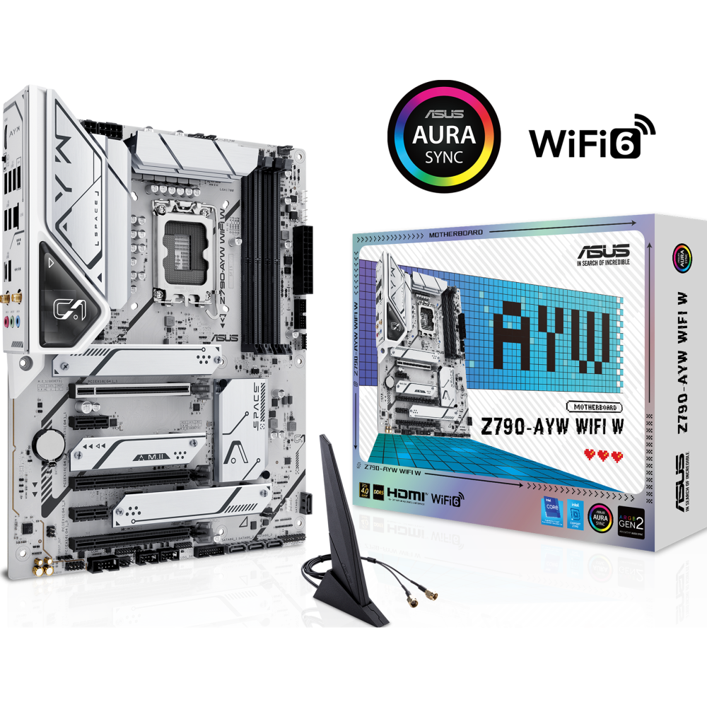 Z790-AYW WIFI W ― Intel® Z790 チップセット搭載ATXマザーボード