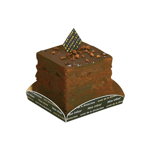 CP-201ｹｰｷﾌﾟﾚｰﾄ 正方形 (ｾﾝﾃﾝｽ ﾌﾞﾗｯｸ) | 天満紙器