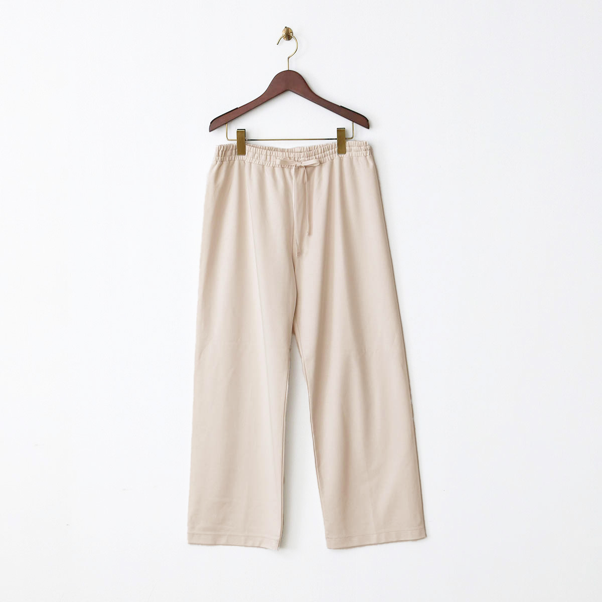 80/1ダブルジャージ レディースパジャマ(38(M) リーフグリーン