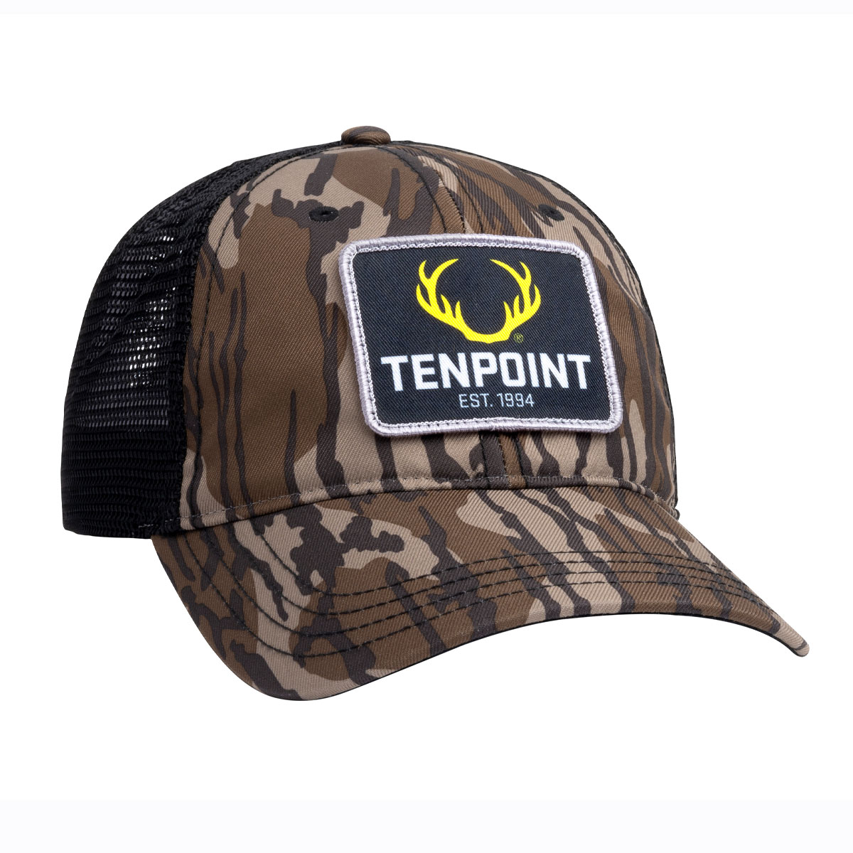Classic Logo Patch Hat - Mossy Oak Bottomland Camo - TenPoint