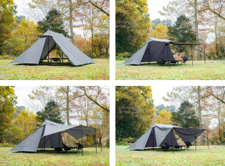 BLACK SUMMIT GG8｜TENT｜PRODUCTS｜tent-Mark DESIGNS