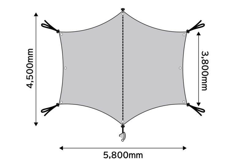 焚火タープTCマルチコネクトヘキサ｜TARP｜PRODUCTS｜tent-Mark DESIGNS