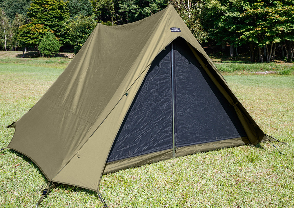 テンマクデザインから新作デュオテント『ツーピークキャビン』が発売