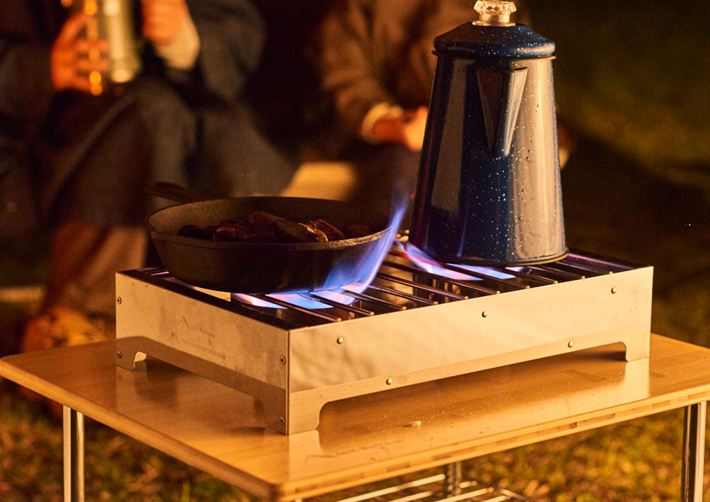 サイレントツーバーナー｜COOKING｜PRODUCTS｜tent-Mark DESIGNS