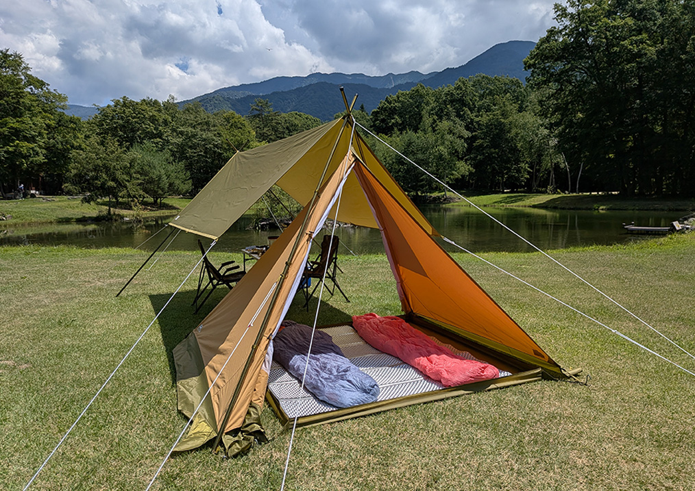 ペポ ソロ スクエアタープ｜TARP｜PRODUCTS｜tent-Mark DESIGNS