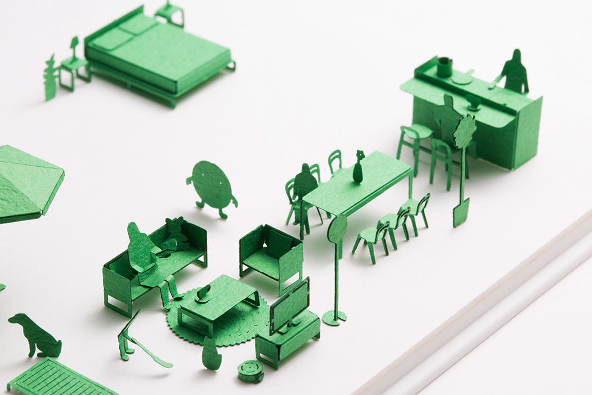 1/100建築模型用添景セット スペシャルエディション HOUSING編 - 製品