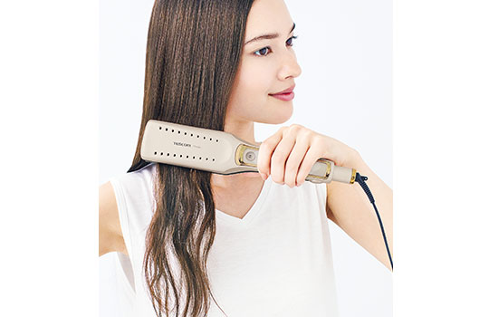 マイナスイオン ヘアーアイロン｜TTH2800｜美容・キッチン家電のテスコム