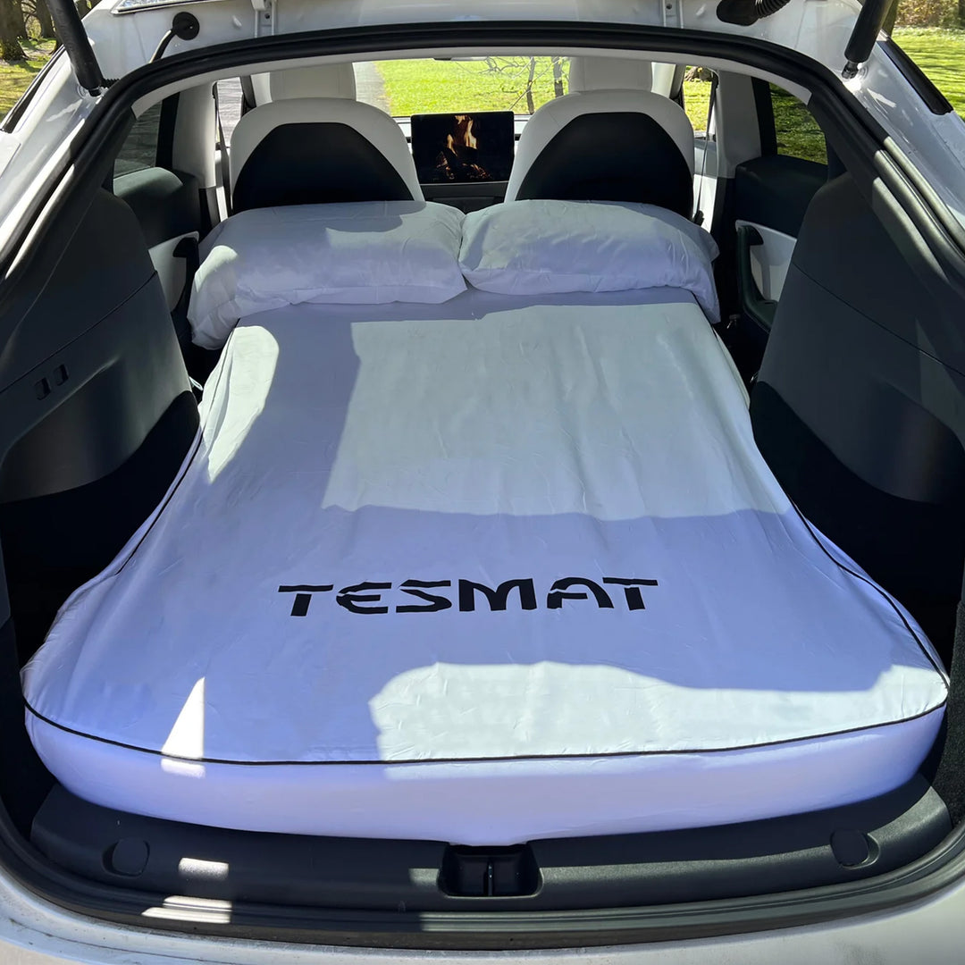 TESMAT | Car Camping Mattress and Privacy Screen for Tesla Model 3