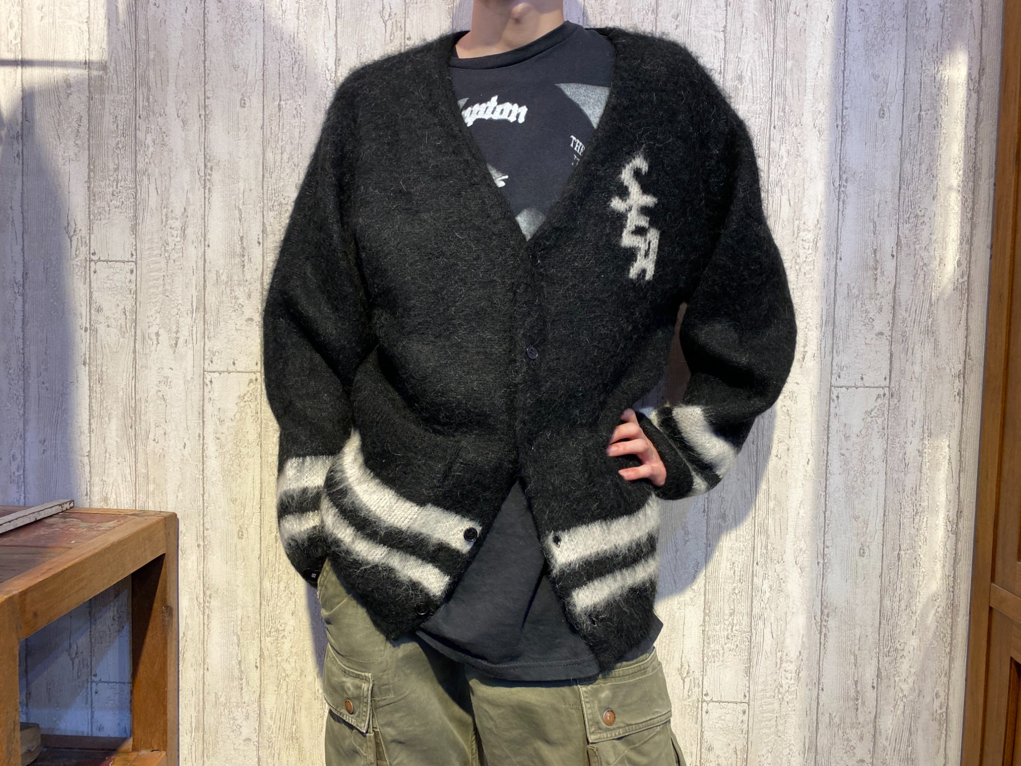 WIND AND SEA/ウィンダンシー】からモヘアカーディガンが買取入荷致し